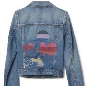 Mickey Mouse Denim Jacket gap x disney limited